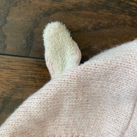 Cat & Jack, Girls Sweater Poncho, Pink, Barbiecore, Size 2T/3T - Picture 5 of 16